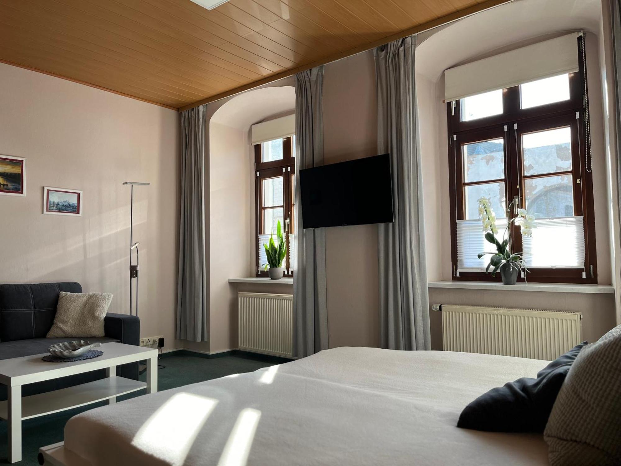 Zimmervermietung Barth Bernburg Exteriör bild